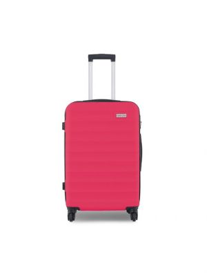 Bőrönd Semi Line rózsaszín