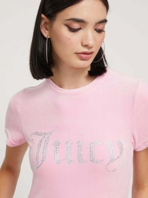 Póló Juicy Couture rózsaszín