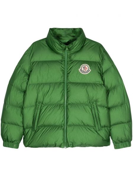 Kapitone ceket Moncler yeşil