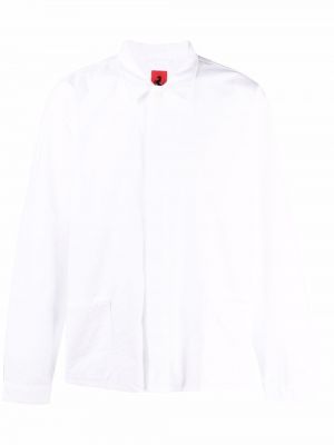 Koszula bawełniana Ferrari biała