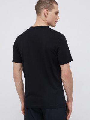 Bavlněné tričko s potiskem Rossignol černé