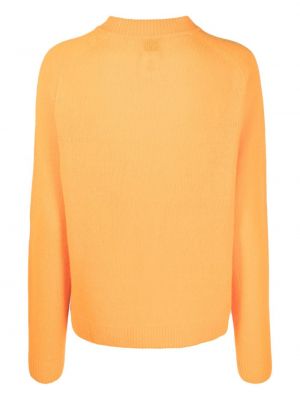 Sweter z okrągłym dekoltem Alysi pomarańczowy
