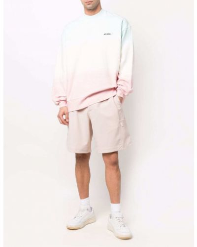 Sweatshirt aus baumwoll mit farbverlauf Bonsai weiß