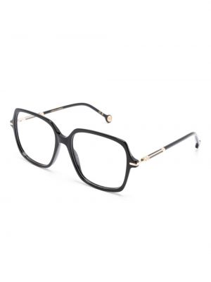 Oversized brýle Carolina Herrera černé