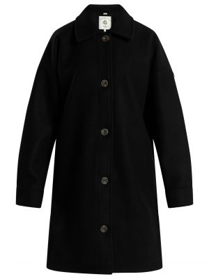 Retro stiliaus paltas Dreimaster Vintage juoda
