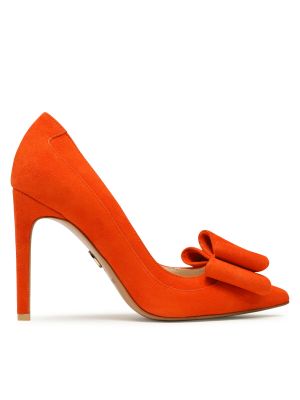 Полуотворени обувки с ток Baldowski оранжево