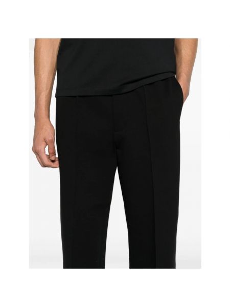 Pantalones de chándal de tela jersey Emporio Armani negro