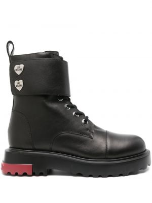 Leder ankle boots Love Moschino