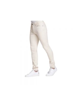Jeans skinny slim Tramarossa blanc