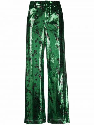 Pantaloni con paillettes Philosophy Di Lorenzo Serafini verde