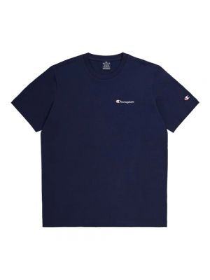 T-shirt mit rundem ausschnitt Champion blau