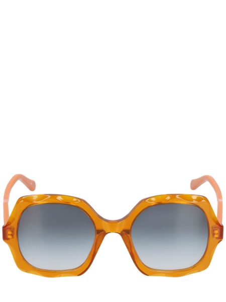 Слънчеви очила Chloé оранжево