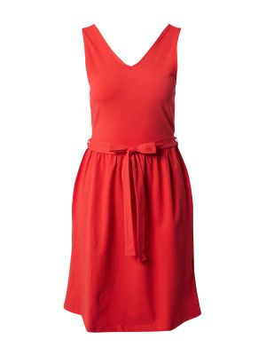 Jantárové mini šaty Only červená