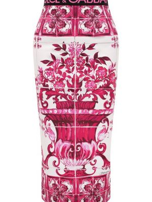 Юбка Dolce & Gabbana розовая