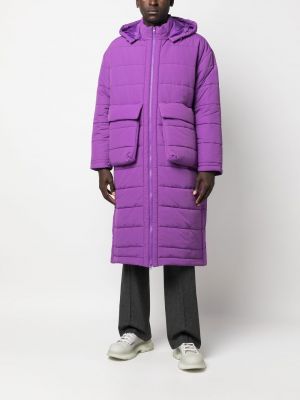 Manteau à capuche Henrik Vibskov violet