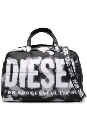 Valigia con stampa Diesel nero