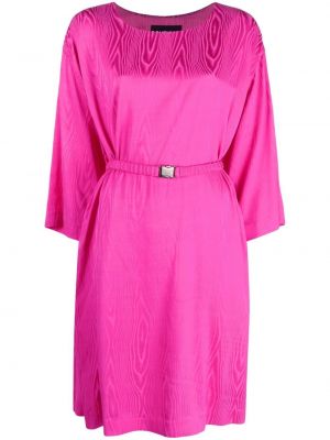 Sukienka długa Boutique Moschino różowa