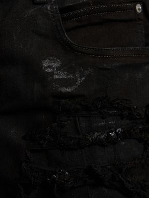 Zvonové džíny Rick Owens Drkshdw černé