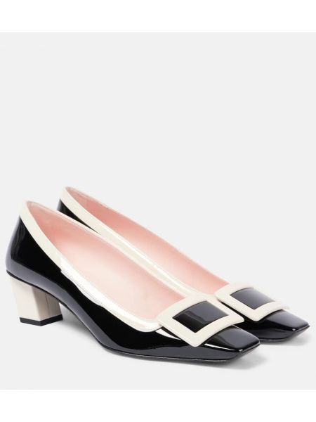 Lack läder pumps Roger Vivier svart