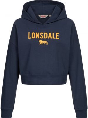 Oversize kapučdžemperis Lonsdale zils