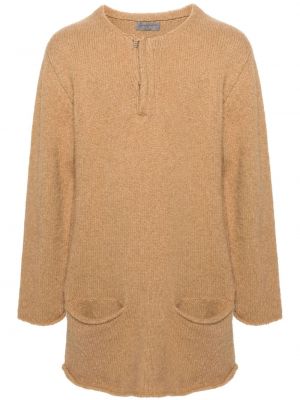 Vlnený sveter Yohji Yamamoto Pre-owned hnedá