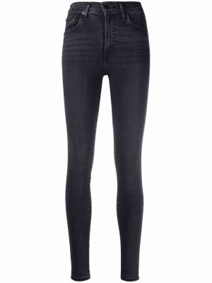 Vaqueros skinny de cintura alta de cintura alta Levi's negro