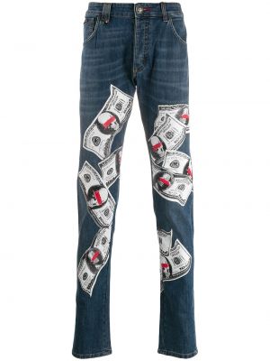 Jeans med normal passform Philipp Plein blå