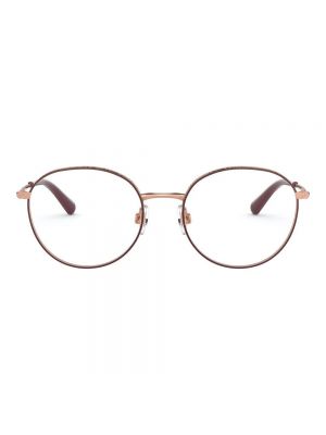 Slim fit brille aus roségold Dolce & Gabbana