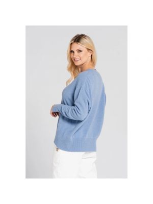 Sweter wełniany Look Made With Love niebieski