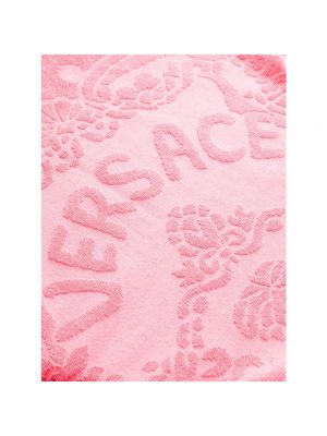 Szlafrok Versace różowy