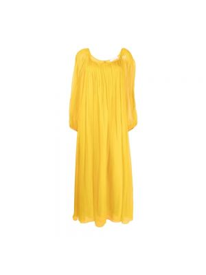 Sukienka długa Chloe żółta