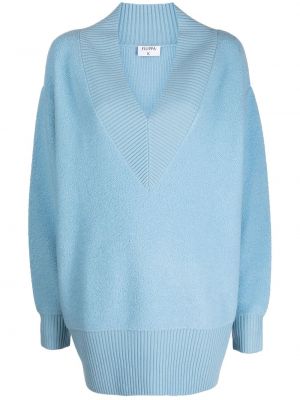 Вълнен пуловер Filippa K синьо