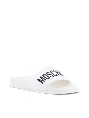 Sandały Moschino białe