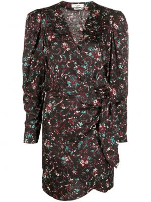 Trykt floral dress Isabel Marant étoile svart