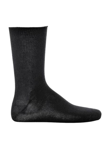 Однотонные хлопковые носки Hudson черные