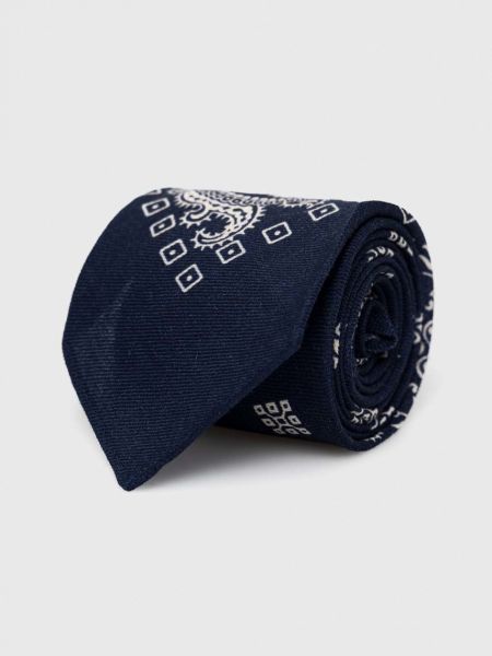 Volnena kravata Polo Ralph Lauren modra