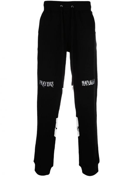 Pantalones de chándal con bordado Haculla negro