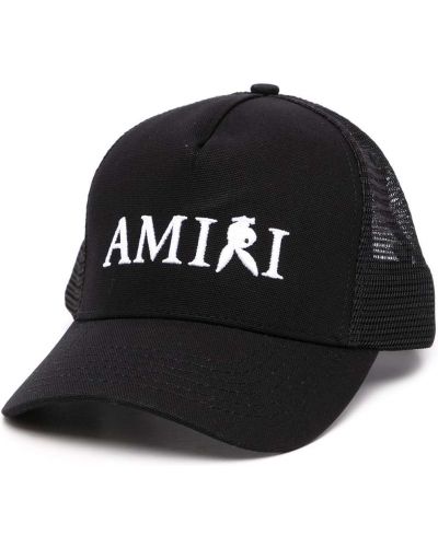 Gorra con estampado Amiri negro