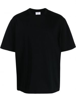 T-krekls ar apaļu kakla izgriezumu Filippa K melns