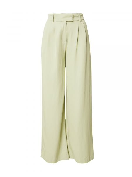 Широки панталони тип „марлен“ Vila зелено