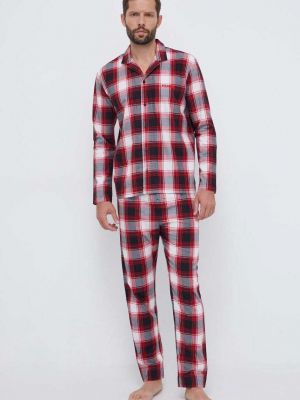 Pamučna pidžama s printom Hugo