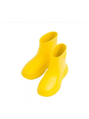Botas de agua elegantes Prada amarillo