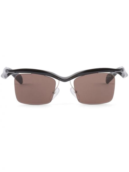 Okulary przeciwsłoneczne Prada Eyewear brązowe