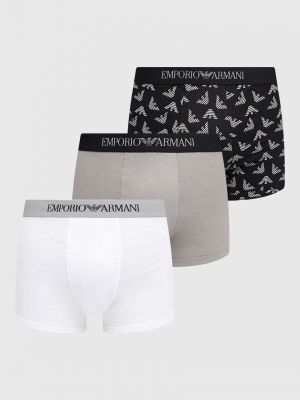 Хлопковые слипы Emporio Armani Underwear белые
