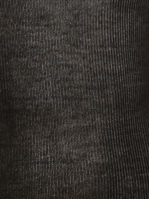 Džemperis ar augstu apkakli Versace melns