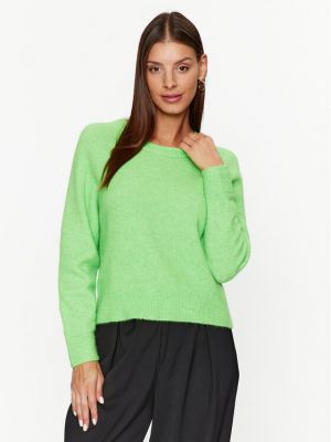Пуловер Samsøe Samsøe зелено