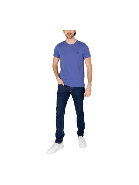 T-shirt mit kurzen ärmeln Antony Morato blau