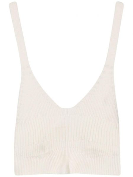 Soutien-gorge bralette en tricot Aeron blanc