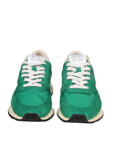 Sneakersy retro Autry zielone