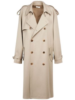 Trench di lana The Row beige